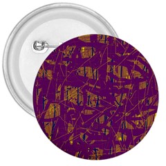 Purple Pattern 3  Buttons