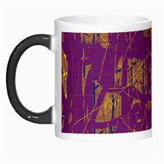 Purple Pattern Morph Mugs by Valentinaart