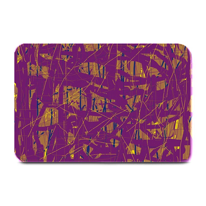 Purple pattern Plate Mats