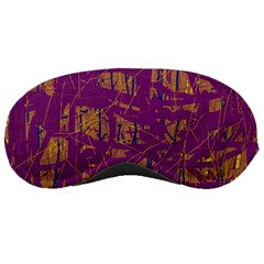 Purple Pattern Sleeping Masks