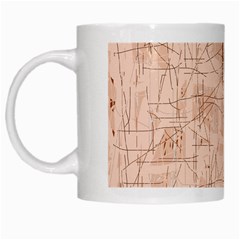 Elegant Patterns White Mugs