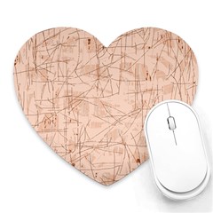 Elegant Patterns Heart Mousepads