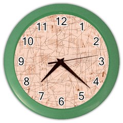 Elegant Patterns Color Wall Clocks