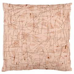 Elegant Patterns Large Flano Cushion Case (two Sides)