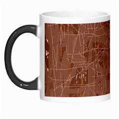 Brown Pattern Morph Mugs