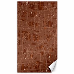 Brown Pattern Canvas 40  X 72  