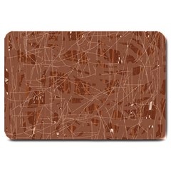 Brown Pattern Large Doormat 