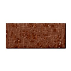 Brown Pattern Hand Towel