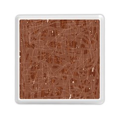 Brown Pattern Memory Card Reader (square) 