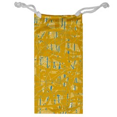 Yellow Pattern Jewelry Bags