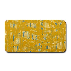 Yellow Pattern Medium Bar Mats