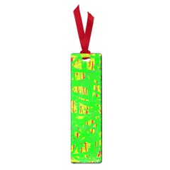 Neon Green Pattern Small Book Marks