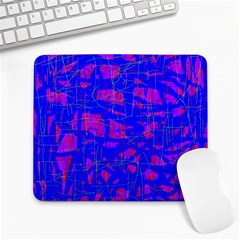 Blue Pattern Large Mousepads