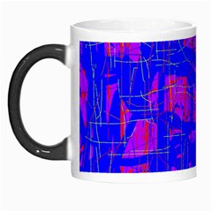 Blue Pattern Morph Mugs by Valentinaart