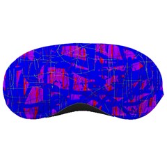 Blue Pattern Sleeping Masks