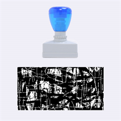 Blue Pattern Rubber Stamps (medium) 