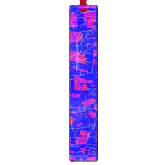 Blue Pattern Large Book Marks