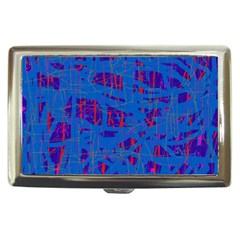 Deep Blue Pattern Cigarette Money Cases