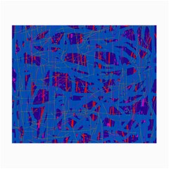 Deep Blue Pattern Small Glasses Cloth (2-side)