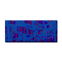 Deep Blue Pattern Hand Towel