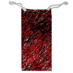 Red And Black Pattern Jewelry Bags