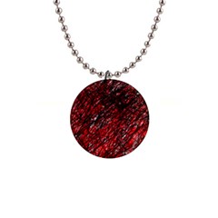 Red And Black Pattern Button Necklaces by Valentinaart