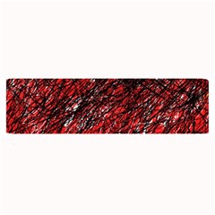 Red And Black Pattern Large Bar Mats