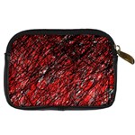 Red and black pattern Digital Camera Cases Back