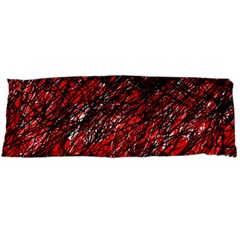 Red And Black Pattern Body Pillow Case (dakimakura)