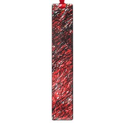 Red And Black Pattern Large Book Marks