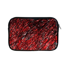 Red And Black Pattern Apple Ipad Mini Zipper Cases