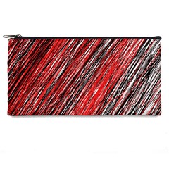 Red And Black Elegant Pattern Pencil Cases