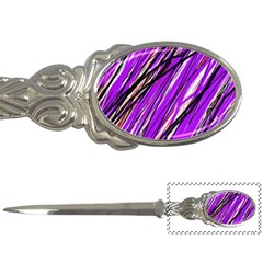 Purple Pattern Letter Openers