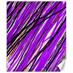 Purple Pattern Canvas 20  X 24  