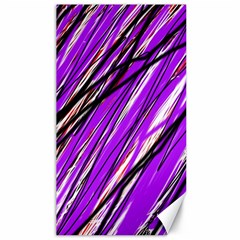 Purple Pattern Canvas 40  X 72  