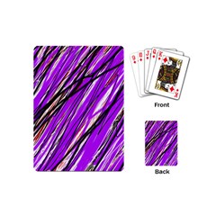 Purple Pattern Playing Cards (mini) 