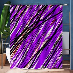 Purple Pattern Shower Curtain 60  X 72  (medium)  by Valentinaart