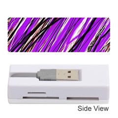 Purple Pattern Memory Card Reader (stick) 