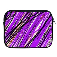 Purple Pattern Apple Ipad 2/3/4 Zipper Cases