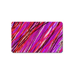 Purple Pattern Magnet (name Card)