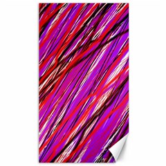 Purple Pattern Canvas 40  X 72  