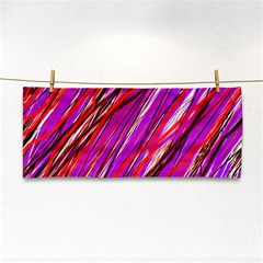 Purple Pattern Hand Towel