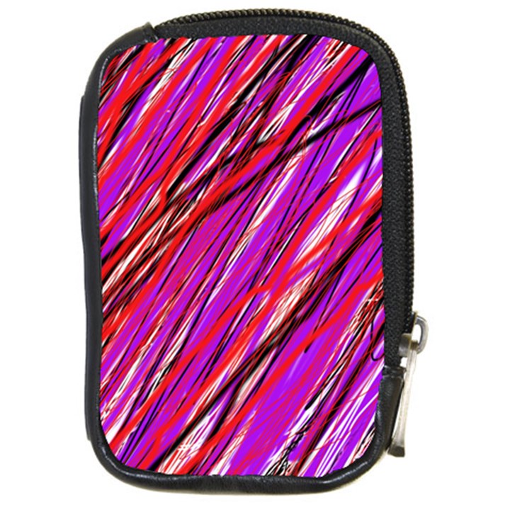 Purple pattern Compact Camera Cases