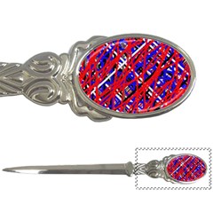 Red And Blue Pattern Letter Openers