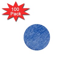 Blue Pattern 1  Mini Buttons (100 Pack) 