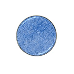 Blue Pattern Hat Clip Ball Marker