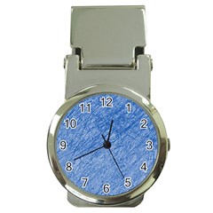 Blue Pattern Money Clip Watches