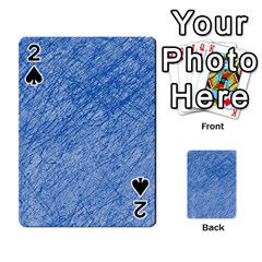 Blue Pattern Playing Cards 54 Designs 