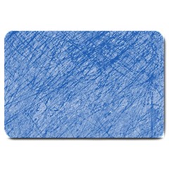 Blue Pattern Large Doormat 