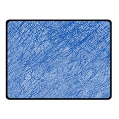 Blue Pattern Fleece Blanket (small)